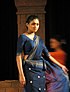 Girl wearing a saree