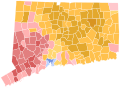 Results for the 1990 Connecticut gubernatorial election.