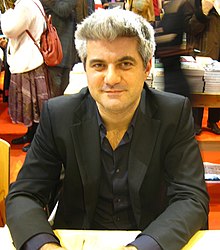 Gaudé at Salon du Livre in Paris in 2009