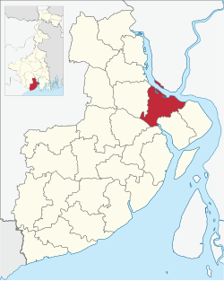 Location of Mahishadal