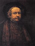 Rembrandt, Self-portrait, 1668–69, Galleria degli Uffizi, Florence