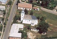 Aerial view of Ófehértó
