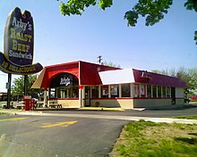A picture of an Arby's restaurant