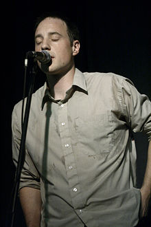 Brendan McLeod performing in June of 2009 at Cafe Deux Soleils