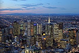 Melbourne central business district