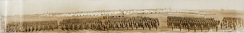 Canadian Expeditionary Force, 71st Battalion, CEF, London Camp, October, 1915 (HS85-10-31091)