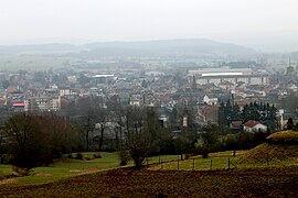 A general view of Donchery