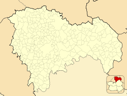 Adobes, Spain is located in Province of Guadalajara