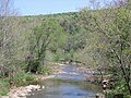 The Little Cacapon River viewed from Little Cacapon-Levels Road (County Route 3/3) near Creekvale