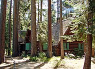 Cabin at Lake Tahoe, California. Photo Inkknife 2000.