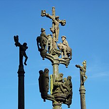 A view of the three crosses