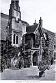 Giffords Hall courtyard and hall range from the West, pre-1900