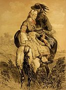 This study of a man and woman from Pont-l'Abbé appeared in the Galleria armoricaine in 1848