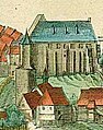 Sandomierz castle in the 15th century, during the reign of Casimir IV Jagiellon