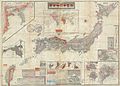 Image 46A map of the Empire of Japan including Taiwan ("barbarian land" in red) in 1895 (from History of Taiwan)