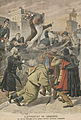 Assassination of Carlos I on February 1, 1908, Terreiro do Paço, Lisbon, Portugal