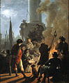 Le bivouac des sans-coulottes, 1790