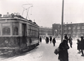 Novosibirsk Tram in 1934, the corner of Krasny Avenue and Semipalatinskaya Street