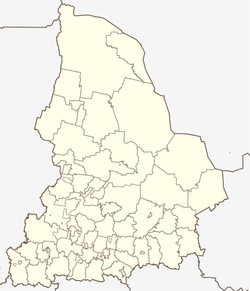 Pervouralsk is located in Sverdlovsk Oblast