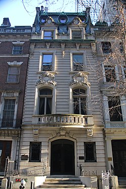 View of the facade