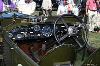 Bentley Speed Six interior