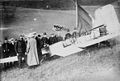 Louis Blériot and his aeroplane