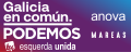 Logo in the 2020 Galician regional election.