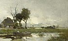 Autumn Landscape, c. 1880-1900, oil on canvas