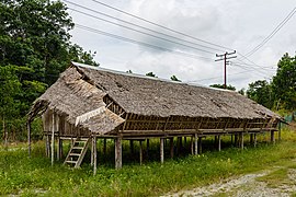 Dusun longhouse