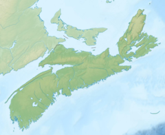 Sackville River is located in Nova Scotia