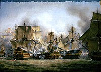 Redoutable (ex-Suffren of 1791) at Trafalgar