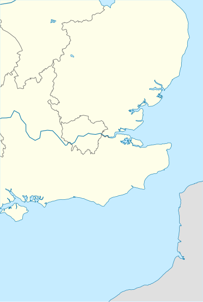 2014–15 Isthmian League is located in Southeast England