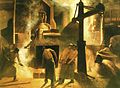 Image 4Painting of steel production in Ougrée by the celebrated 19th century artist Constantin Meunier (from History of Belgium)