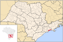 Location in São Paulo