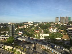 View of Bukit Damansara from Pusat Bandar Damansara