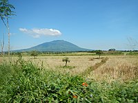 View of Mount Arayat from Magalang, Pampanga highway