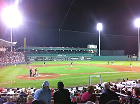 Jet Blue Park at Fenway South from a Yankees vs. Red Sox spring training game