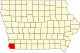 Fremont County map