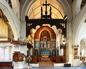 The rood screen