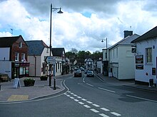 image of an English country town