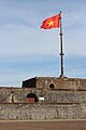 Flag of Vietnam in the Imperial City of Huế