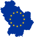 Flag map of Basilicata (EU)