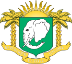 Coat of arms of 1964, argent elephant head