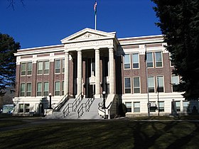 Grant County Courthouse in Ephrata, pictured in 2008