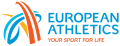 European Athletic Association logo.svg Mit Schriftzug