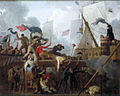 Heroism of the sailors of the ship of the line Vengeur under captain Renaudin, 1795