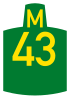 Metropolitan route M43 shield
