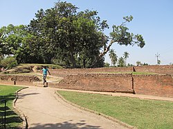 The mound of Khana-Mihir or Baraha-Mihir on Prithiba Road, Berachampa