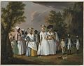 Image 19Agostino Brunias. Free Women of Color with Their Children and Servants in a Landscape, ca. 1770-1796 Brooklyn Museum (from Culture of the Caribbean)
