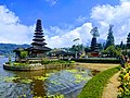 Image 102Beratan Lake and Temple in Bali, a popular image often featured to promote Indonesian tourism (from Tourism in Indonesia)